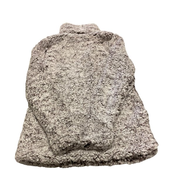 Blooming Jelly Women's Warm Sweater Half Zip Pullover Sweatshirt Faux Fur - Picture 3 of 4